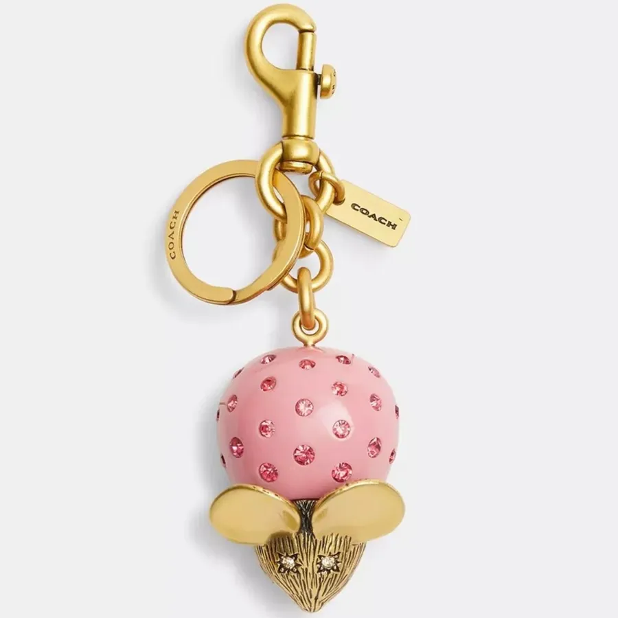 Coach Mouse Bag Charm Keychain