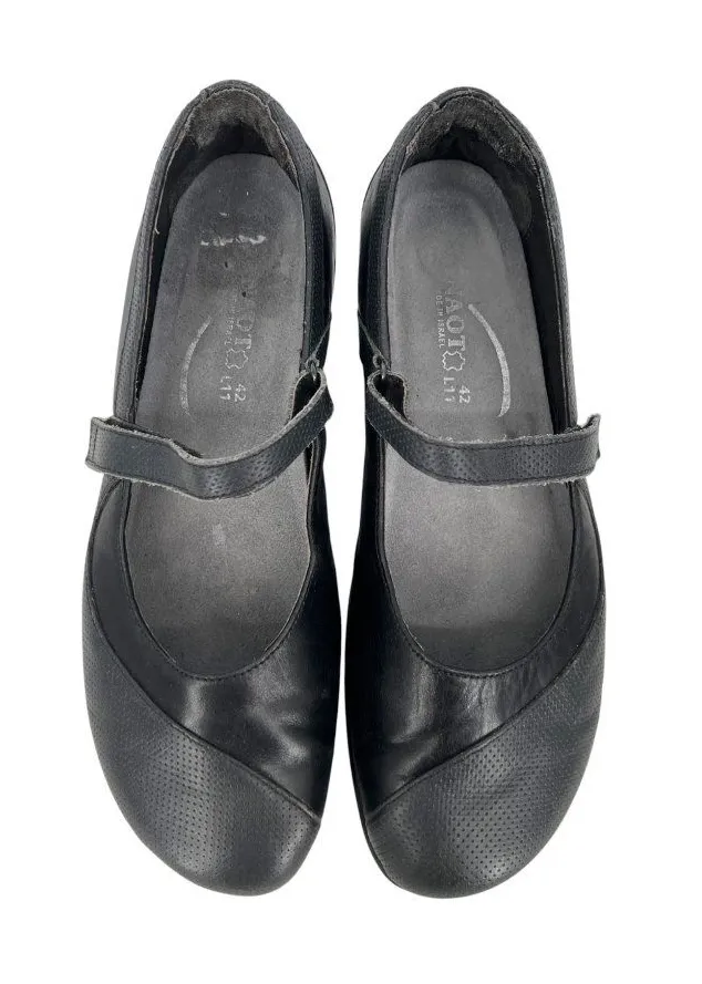 Naot Black Leather Mary Jane Comfort Shoes Size 11 US 42 EU