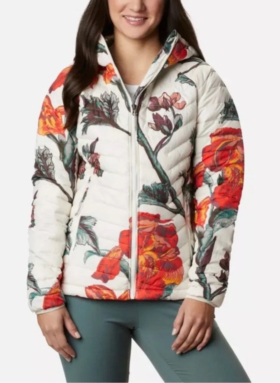 Columbia NWT Powder Lite Omni-Heat Floral Print Jacket XL