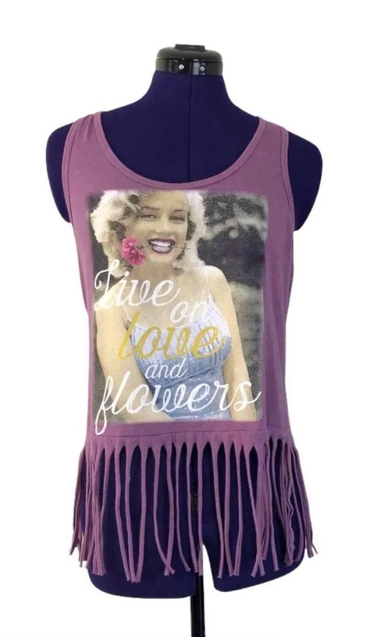 Marilyn Monroe Purple One-Piece Lace Swimsuit Medium