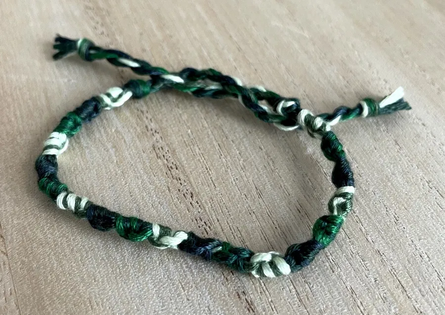 Ariel Bracelet anklet trendy comfortable tie embroidery thread woven gift