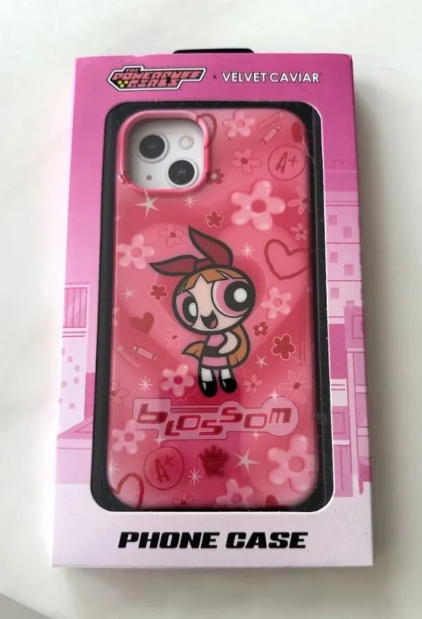 Powerpuff Girls Blossom Velvet Caviar Iphone 15Plus Case Pink Floral Y2K