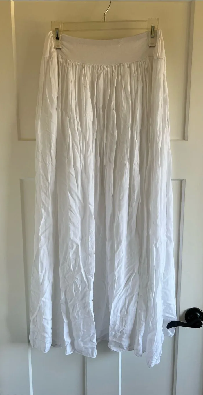 White Maxi Skirt