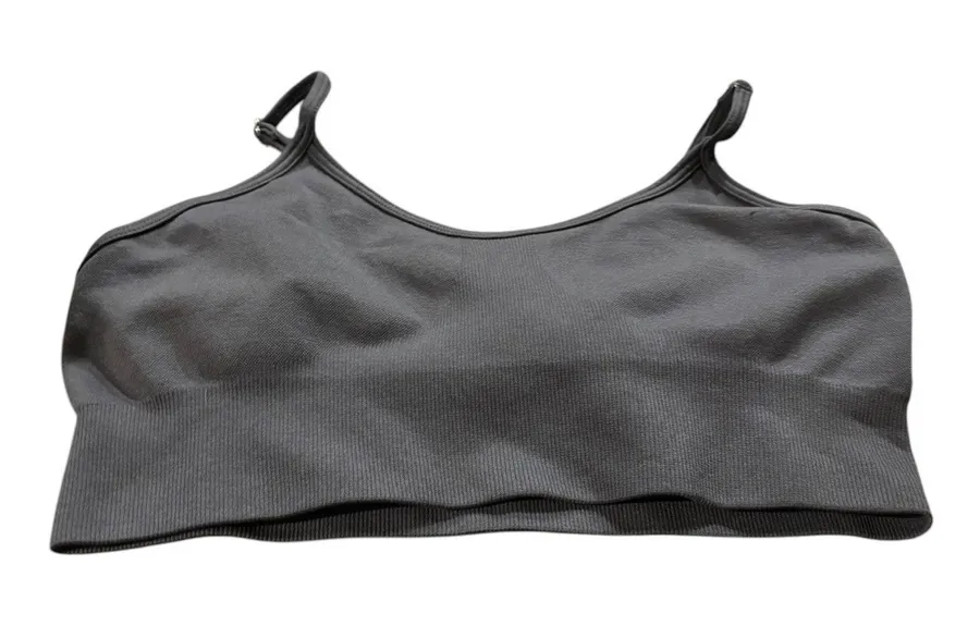 Gray Sports Bra Size S
