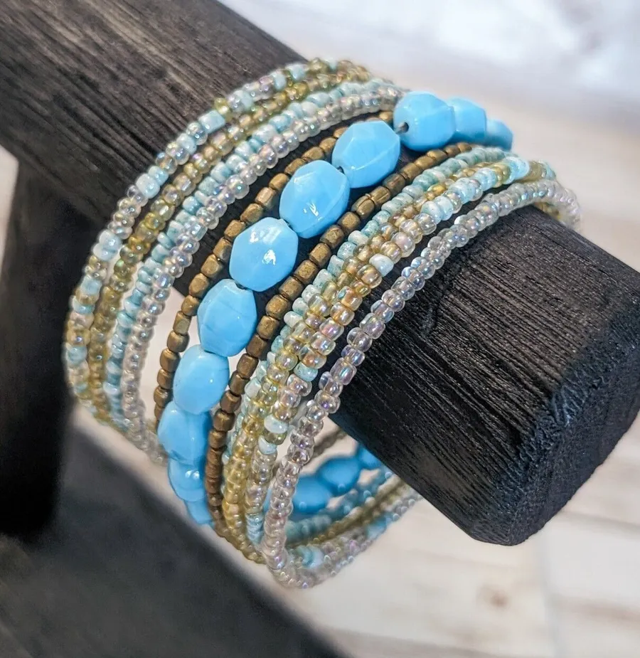 Vintage Wrap Bracelet / Bangle