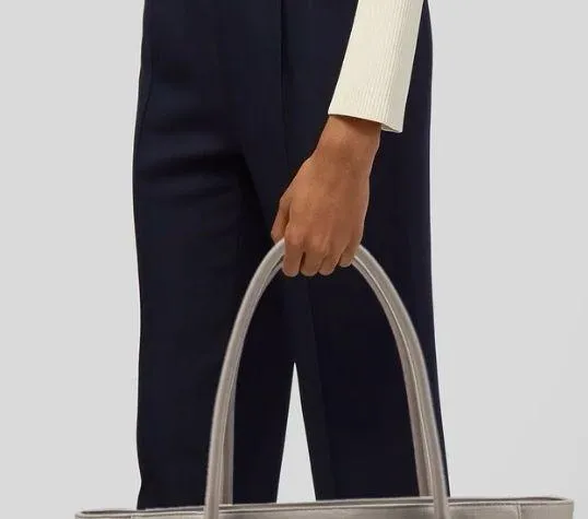 Dagne Dover Sleek Gray Laptop Bag