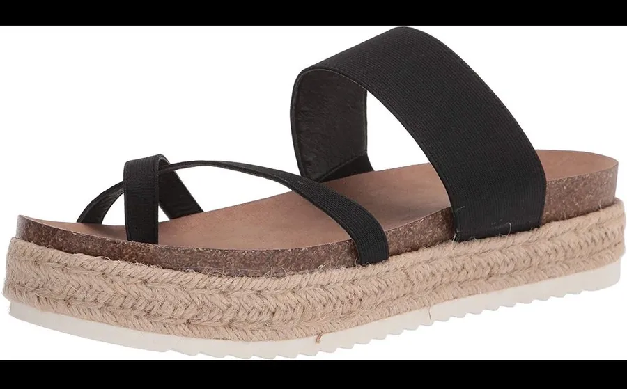 Madden Girl Women’s Case Platform Espadrille Sandals