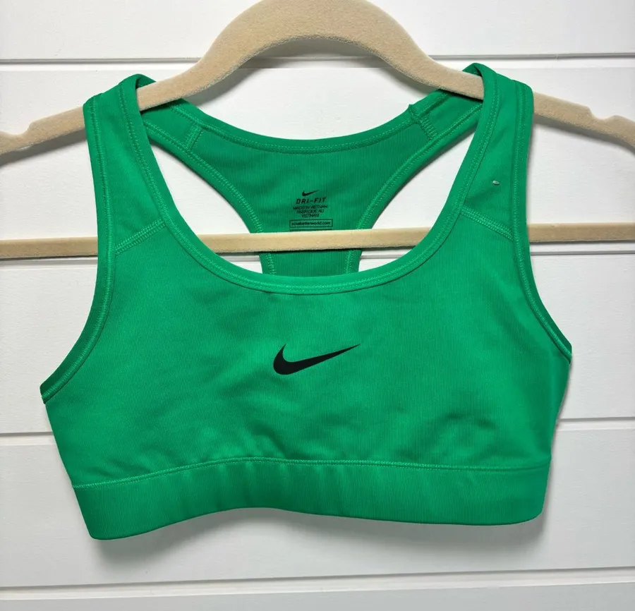 Nike DRI- FIT Green Sports Bra size S P
