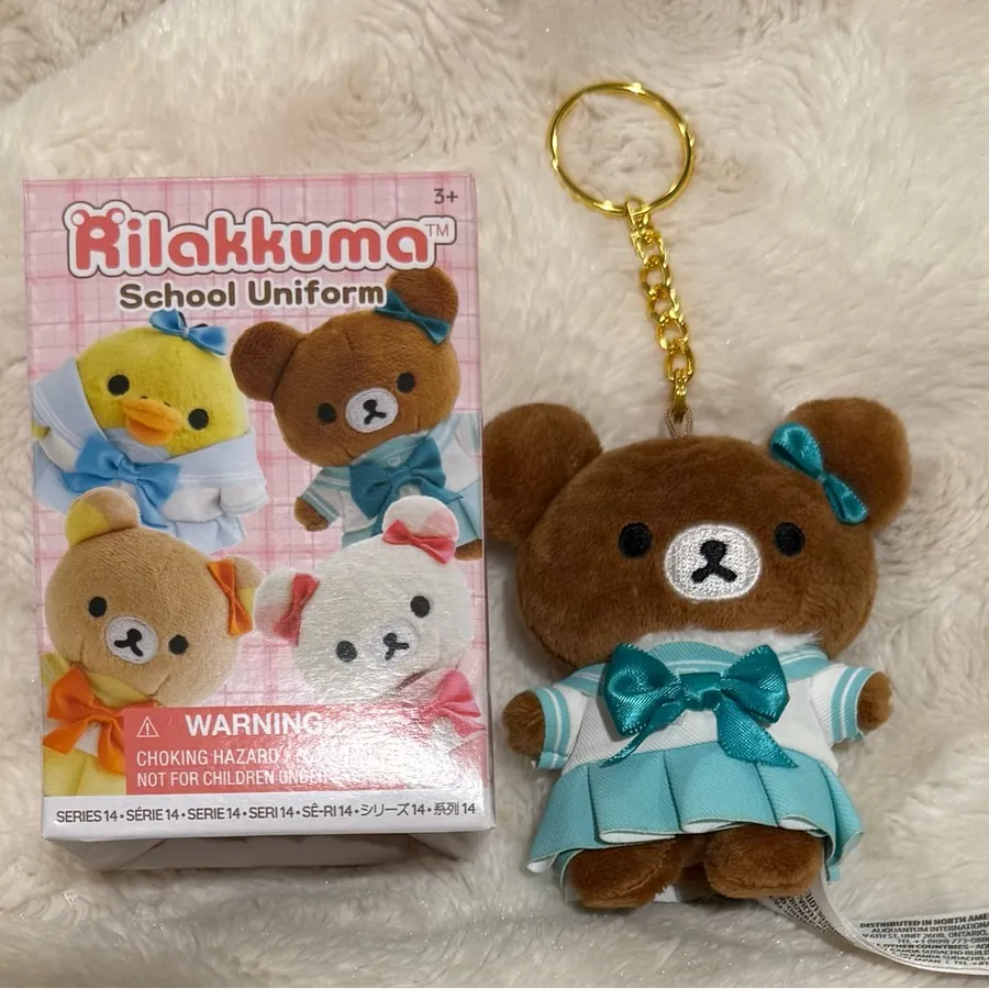 Genuine Rilakkuma Jk Style School Uniform Series Blind Box Brown