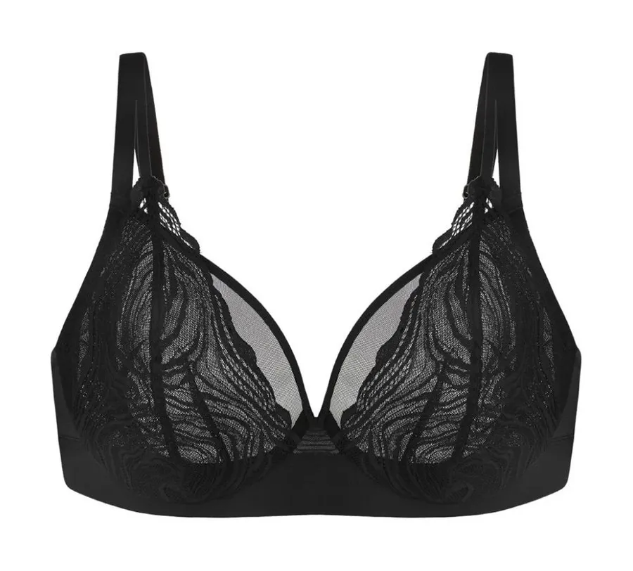 Hsia Serenata Flora Linear Lace Bra
