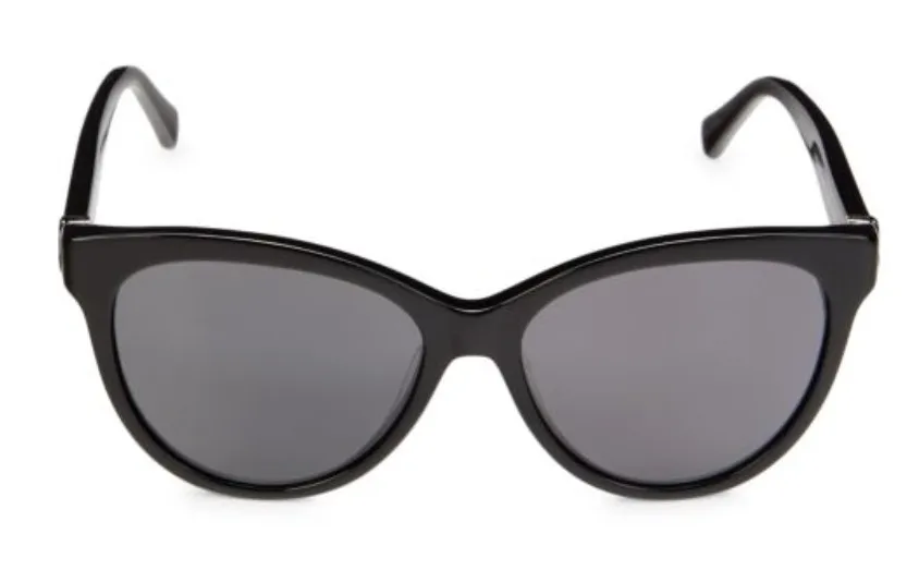 Moncler 55MM Cat Eye Sunglasses Blsck