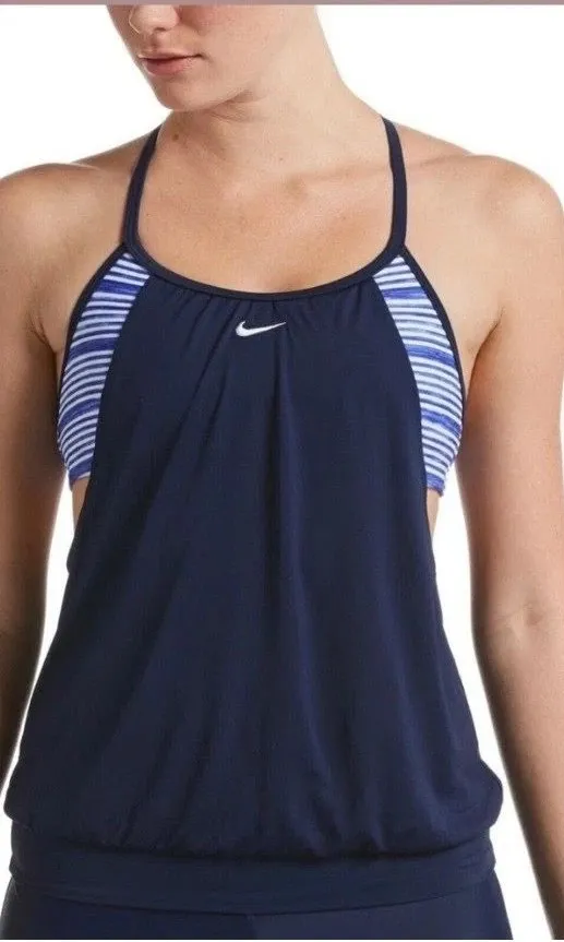 π Nike Blue Swim Tankini Top (Size XL) - NWT π·οΈ