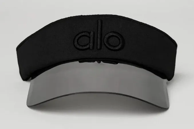 Alo Yoga Airlift Solar Visor Black One Size