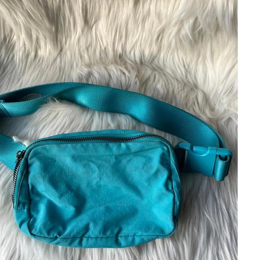 Stylish Aqua Blue Fanny Pack/Waist Bag