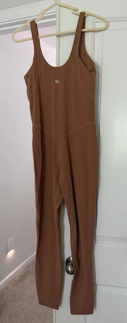lululemon athletica Brown Full-Length Supportive Jumpsuit