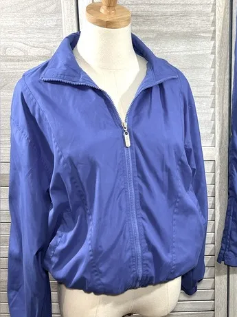 BOLLE Track Suit Jacket & Pants Periwinkle Blue