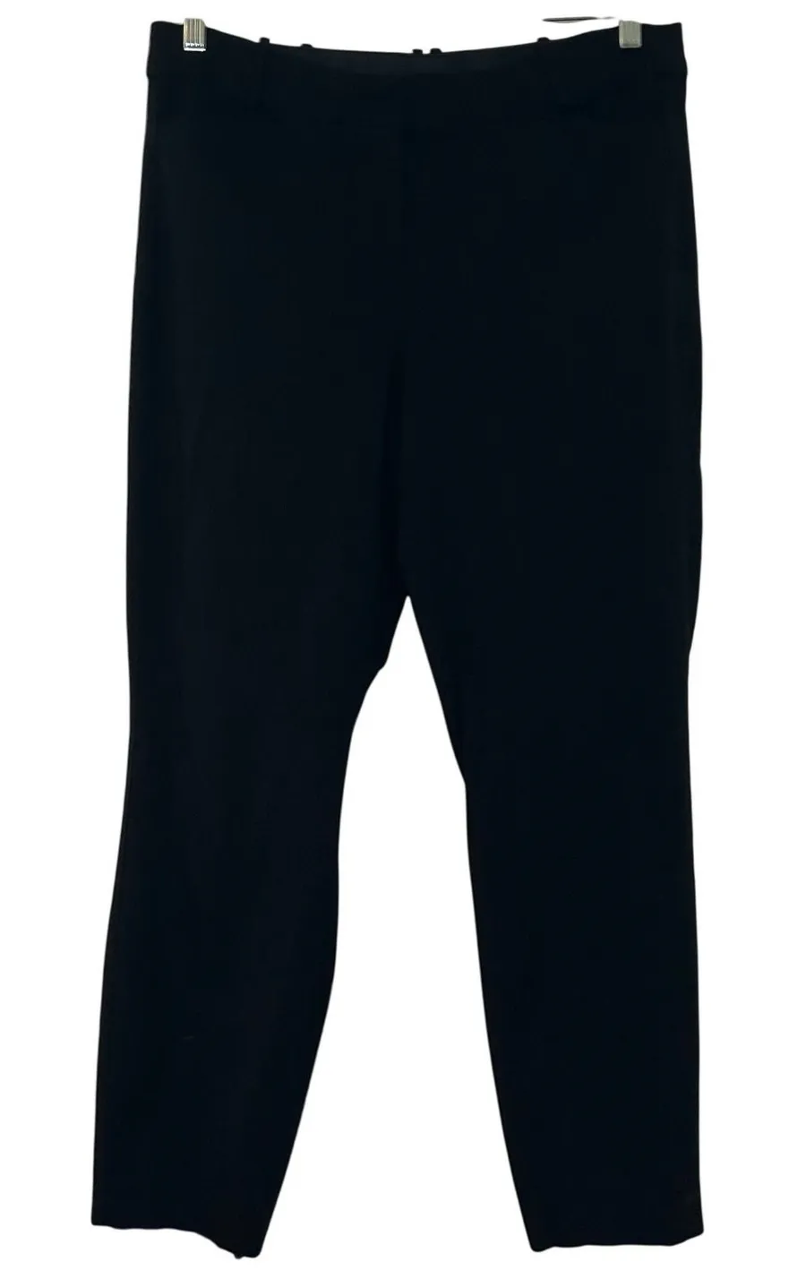 Lane Bryant The Madison Black Ankle Trousers Womens 16 Stretch Dress Pants work