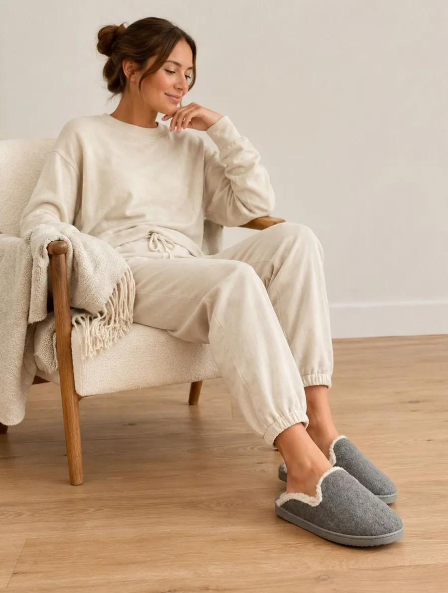 DLuxe by Dearfoams Womens Small 5