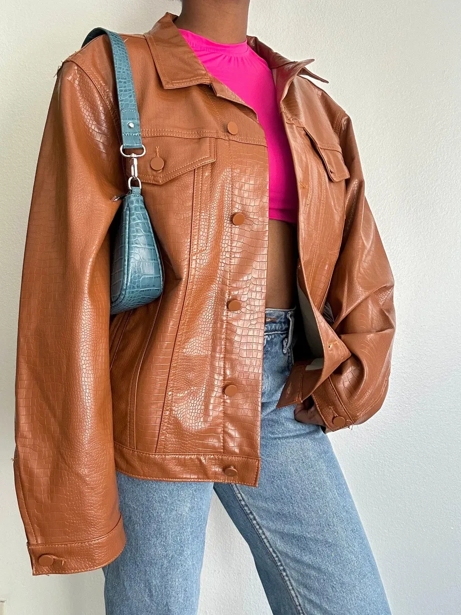 Brown Leather Jacket