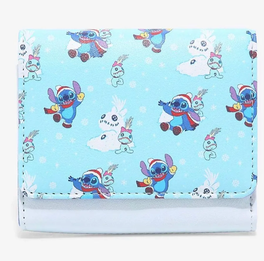 Disney Lilo & Stitch Snow Day mini wallet