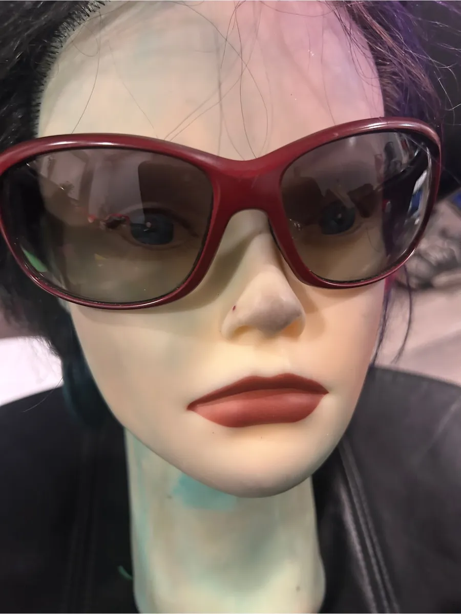 Prada sport sunglasses burgundy with brown lens