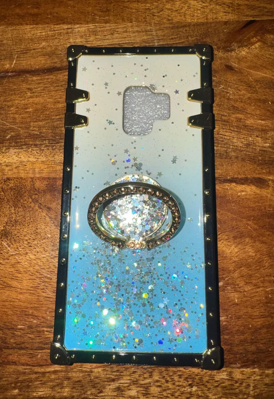 Android S9 glitter style case Multiple