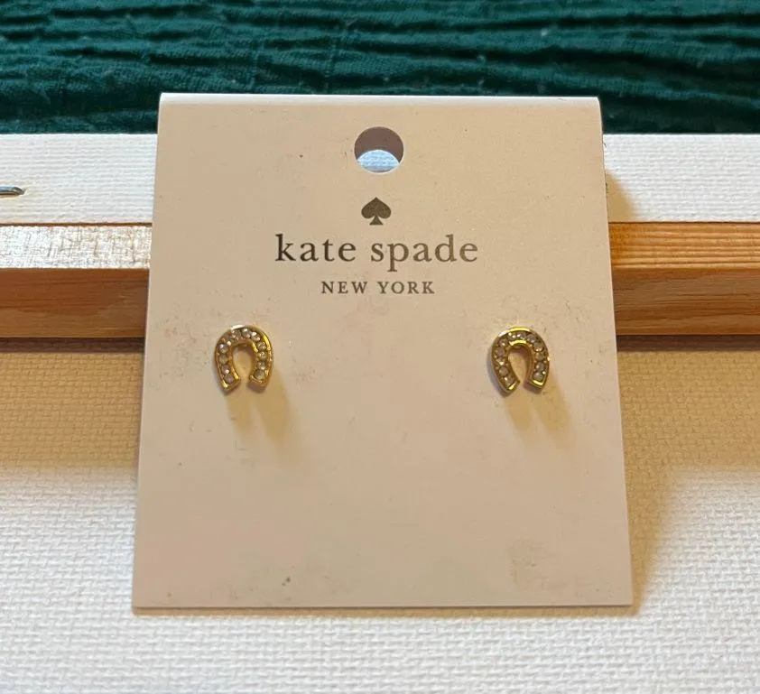 Kate Spade Gold Stud Earrings