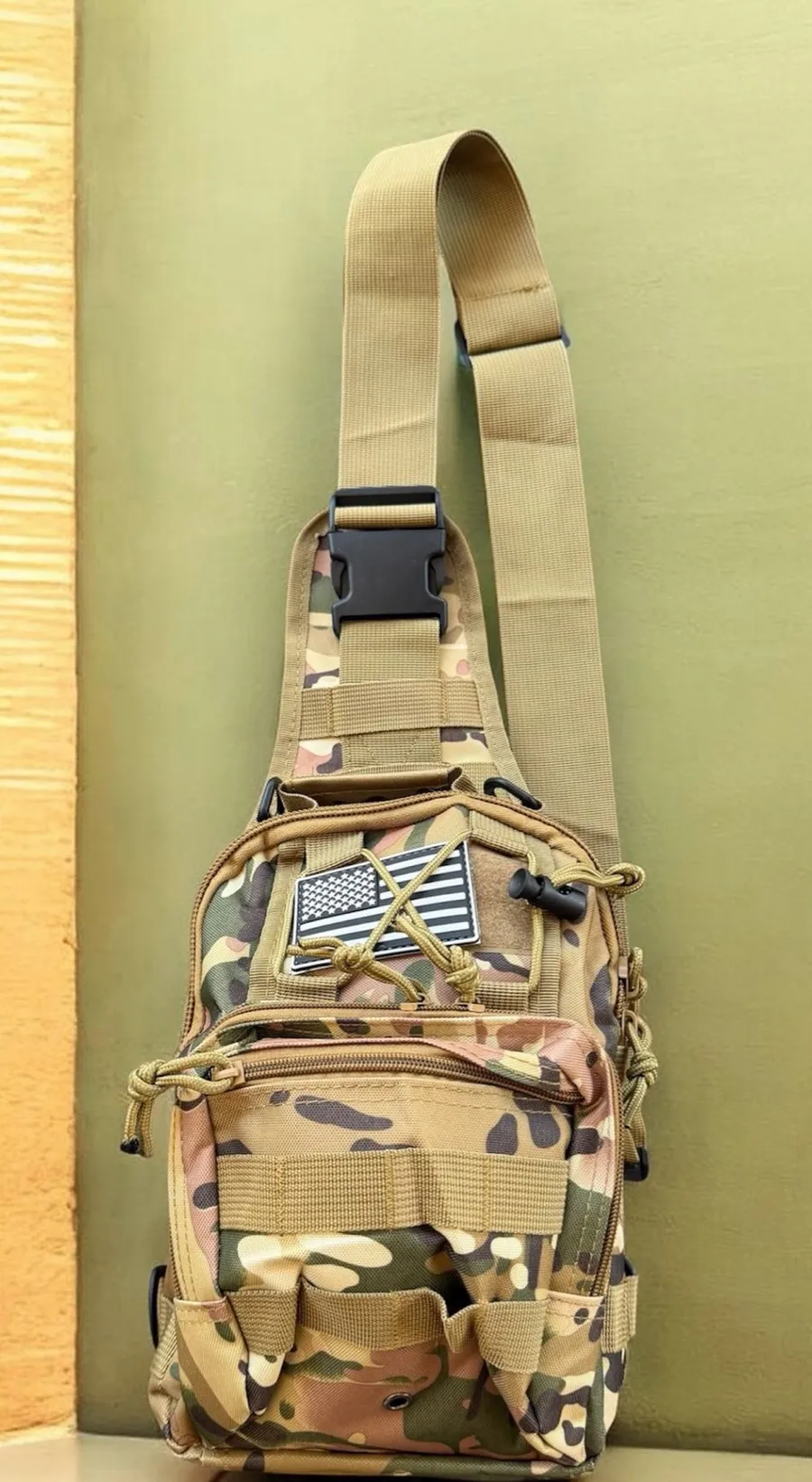 Tactical EDC shoulder bag carrier. โ
โ
โ
๐ฅ๐ด Green