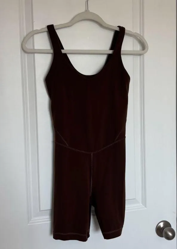 Lululemon Align Bodysuit 6" Java