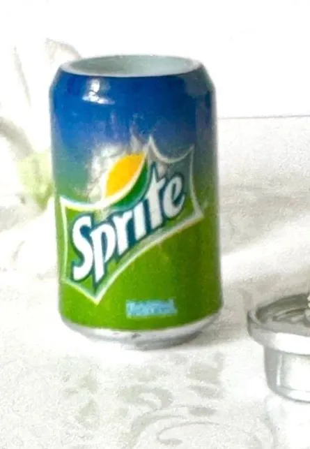 Sprite Pillbox/Keychain Green