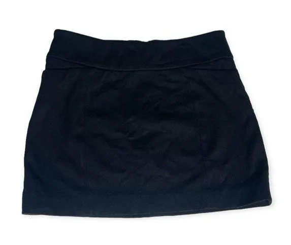 White House Black Market Ponte Mini Skirt with Pockets Black Size XXS