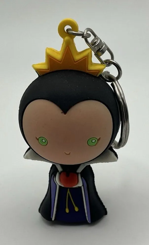 DISNEY Snow White EVIL QUEEN POISON APPLE Figural Keychain Bag Backpack Charm
