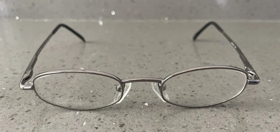 Eurosteel 78 Flex Shiny Gunmetal Eyeglasses Frames ONLY 42