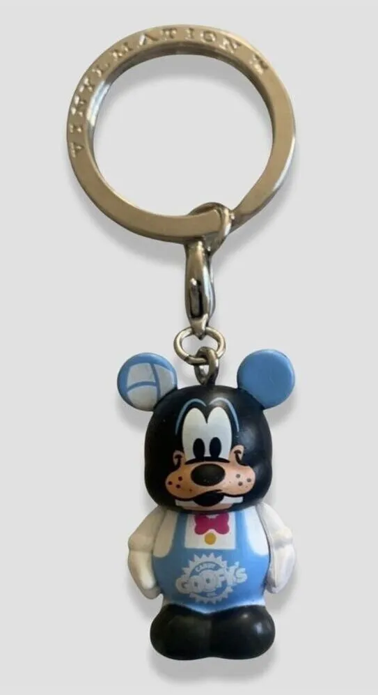 Disney Chef Goofy Keychain Vinylmation Jr Series 8 Multicolor fan's collectible