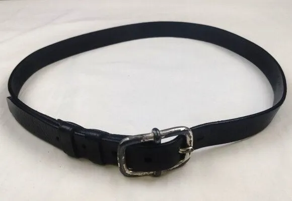 BT3040001 Women's Black Genuine Leather Belt Sz L SKU 3843 Size L