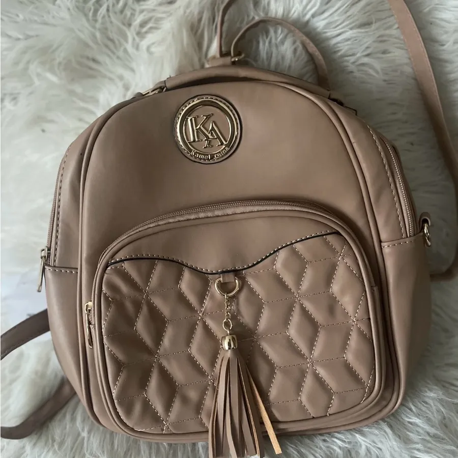 Women's Tan Backpack