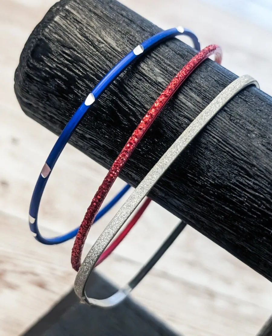 3 Bangle Bracelets