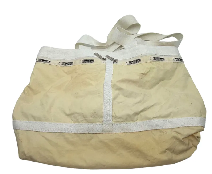 LeSportsac Classic Yellow Nylon Tote Bag