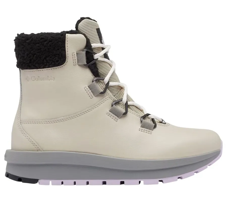 Columbia Women's Moritza Winter Boots 7 Light Clay Morning Mist NEW