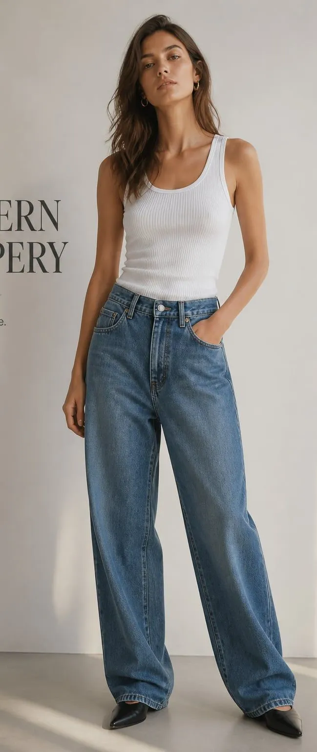 Levi's Baggy Dad Women's Blue Denim Jeans