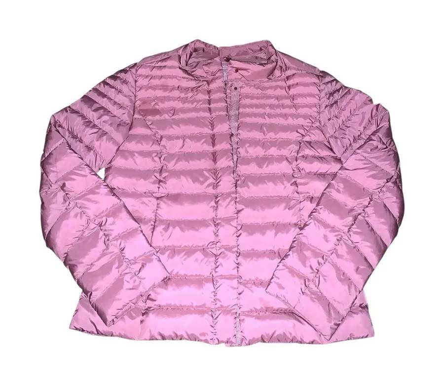 S Oliver Purple Lightweight Puffer Jacket Quilted Down Coat Women 8