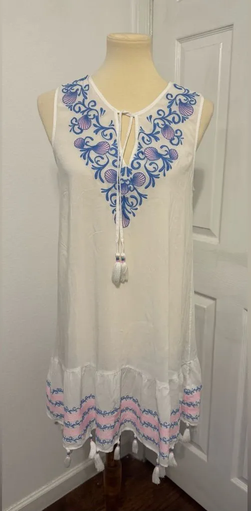 Lilly Pulitzer Totti Swim Cover Up Resort Vacation Beach Pool NO SIZE TAG S/M