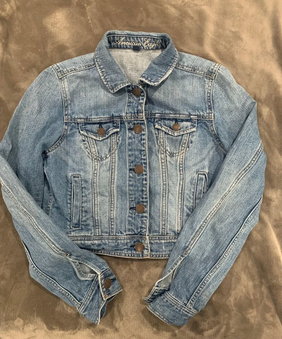 Short Denim Jacket Size M