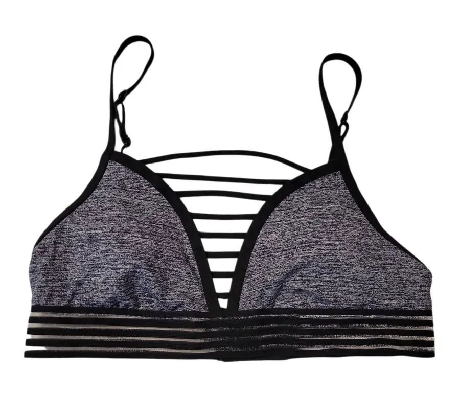 Pink Victoria Secret Ultimate Bralette Womens Size S Strappy Athleisure Yoga Gym