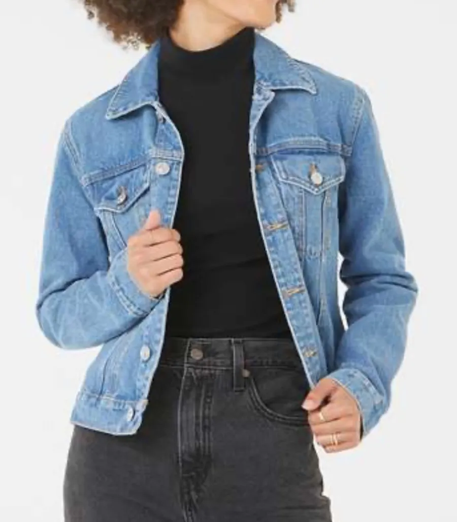 Hudson Jeans Trucker Denim Jacket Size 1X