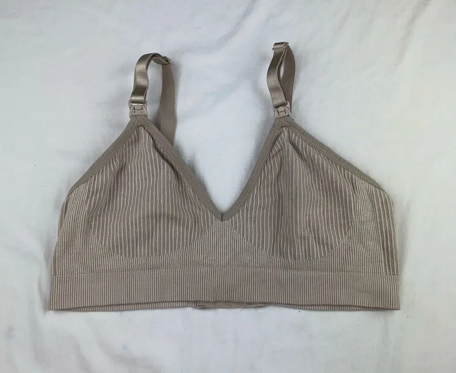 Nursing Bras Tan Size M