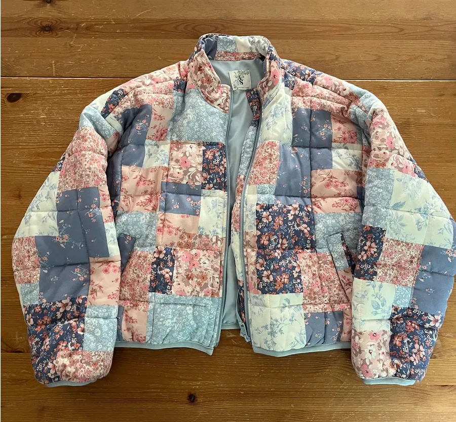 Altar'd State Kelly Patchwork Jacket