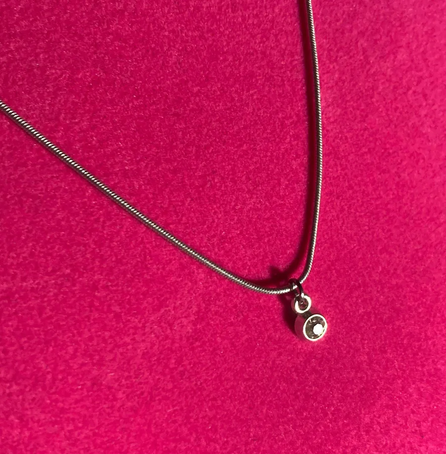 April Bling Birthstone 18”L Necklace NEW