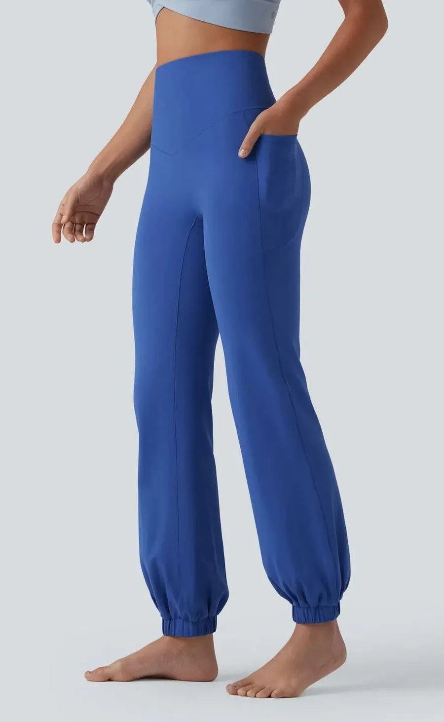 Halara SoftlyZero High Waisted Tummy Control Dance Balloon Joggers NWT Size XS