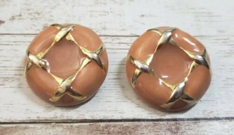 Vintage Clip On Earrings